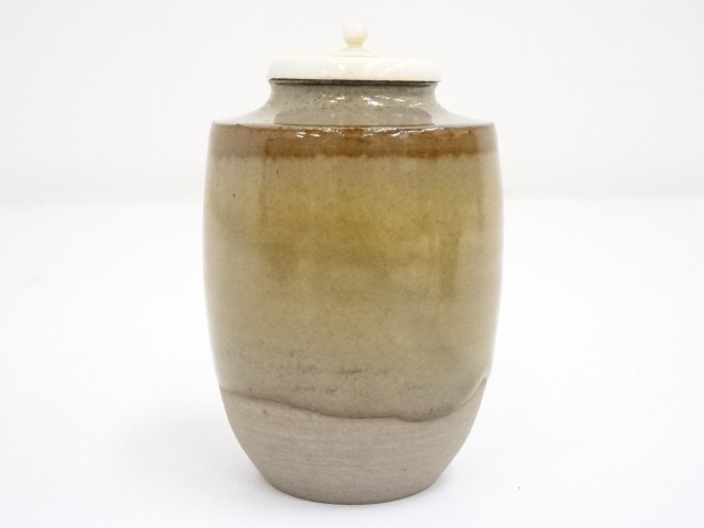 道具 ] - 道具 高取焼 亀井味楽造 肩衝茶入（共箱） □z | ネット